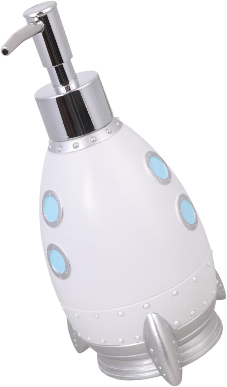 Leak Proof 400ml Rockets Shampoo Dispenser Bottle with Thickened Base Refillable Storage Bottle for Home Bath Kitchen Liquid Soap Dispenser Pumps