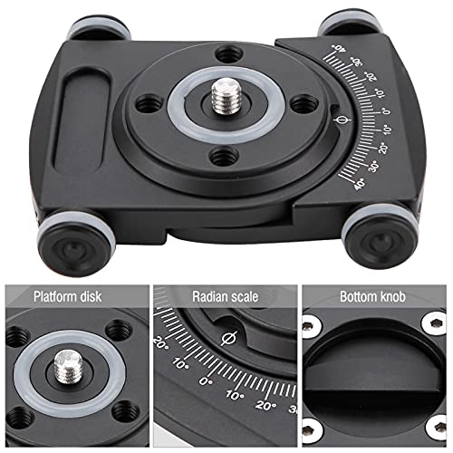 Image of Camera Slider, Phone Slider, FY-01 Table Top Slider Car Roller Video Rail Track for DSLR Filming, Portable Aluminum Alloy Camera Slider for Tripod