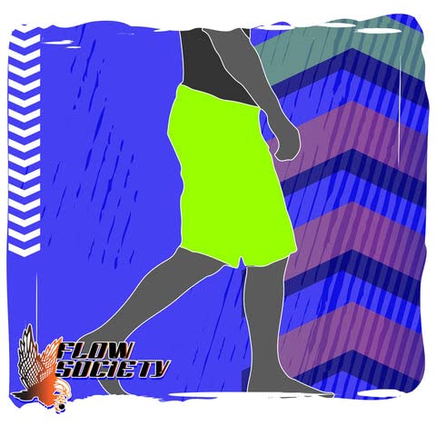 Flow Society Curve Ball Baseball Attack Boys Athletic Shorts-Gym-Sports- Activewear-Patterned-Youth Apparel-Baseball Gear Teal thumb #3