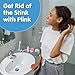 Plink Fizzy Drain Freshener and Cleaner, Prevents Clogs and Removes Odors in Household Sinks, Lemon Scent, 6-Pack