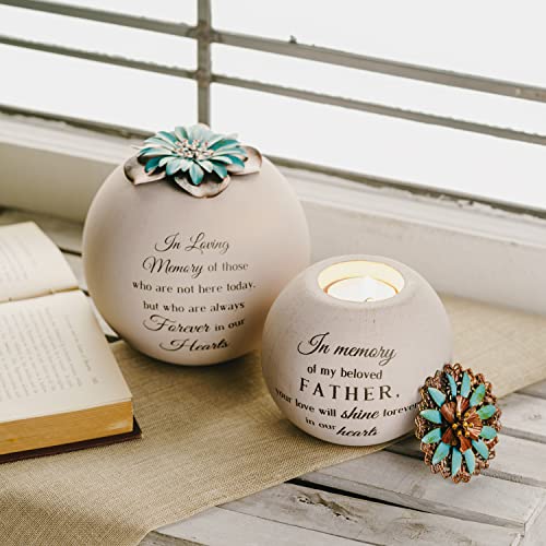 Father - 4" Round Tea Light Candle Holder #TOP3