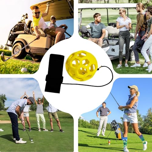 Balle de golf de correction pour s'entraîner au swing efficacement au jardin