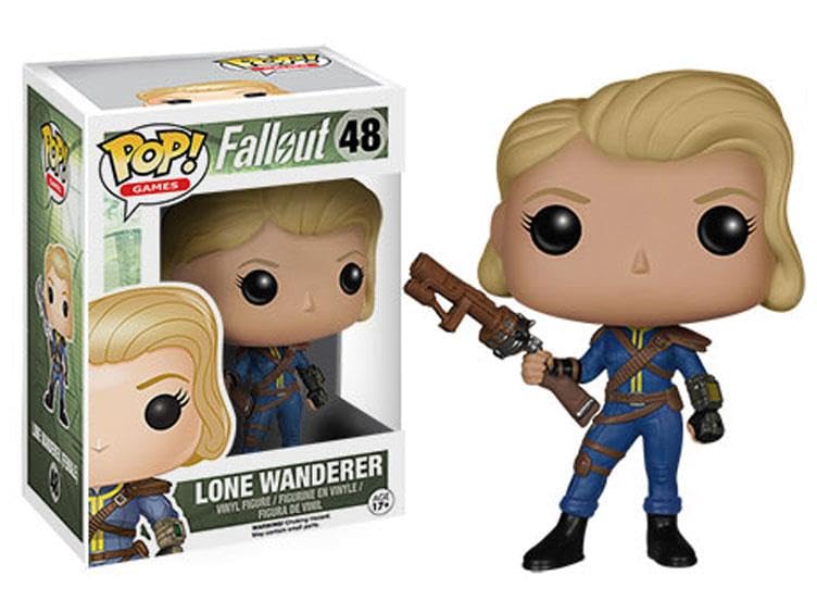 Figurine Funko Pop Fallout Lone Wanderer Female en vinyle avec sa protection ToyBop