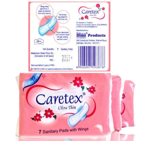 Caretex Ultra Thin Sanitary Pads with Wings 320mm (20 packets) (B078GLD1DB) Amazon Price History, Amazon Price Tracker