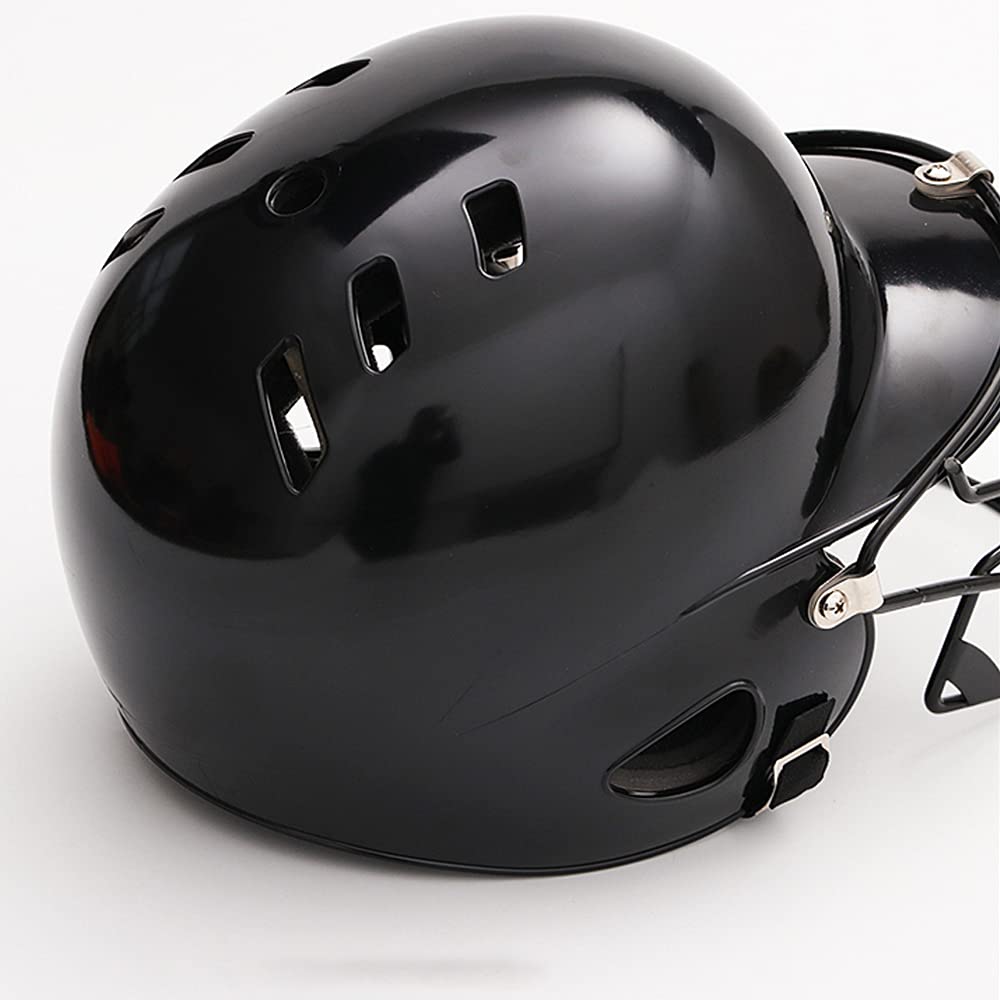 Casco da baseball, comodo e traspirante, casco da baseball antiurto, casco da baseball professionale, protezione per il viso per bambini adulti