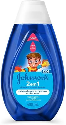 Shampoo e Condicionador 2 em 1 Johnson's Baby, 400ml