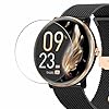 Puccy 3 Pack Tempered Glass Screen Protector, compatible with AKUMAKA S61 1.39″ smartwatch Smart Watch Protectors Guard