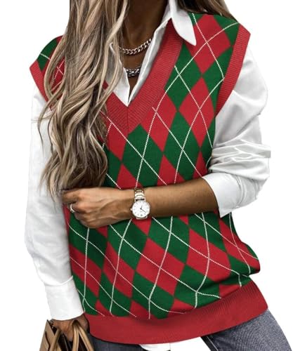 Image of TIYOMI Plus Size Sweater Sleeveless Tops for Women Knitted Tank Tops XL-5XL