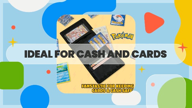 Amazon.com: Pokemon Wallet and Keychain Set for Kids Trifold Wallet with ID  Pocket Card Slots Zipper Coin Purse Pikachu Anime Gifts for Boys  (Black/Yellow) : Clothing, Shoes & Jewelry