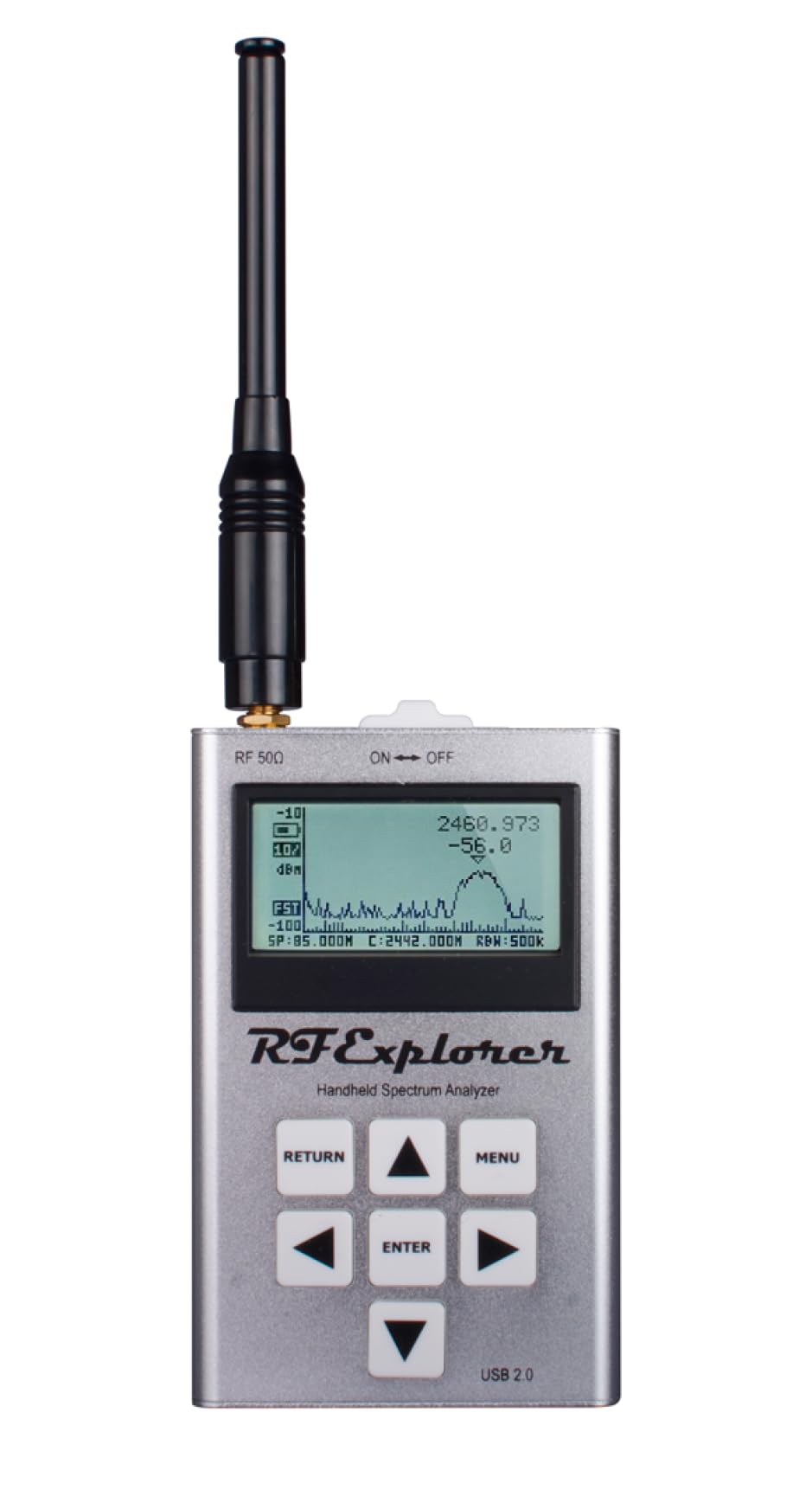 EMR Shielding Solutions RF Explorer WSUB1G mit blauem Eva-Gehäuse