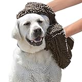 Soggy Doggy Super Shammy Super Absorbent Dog Towel, Dark Chocolate