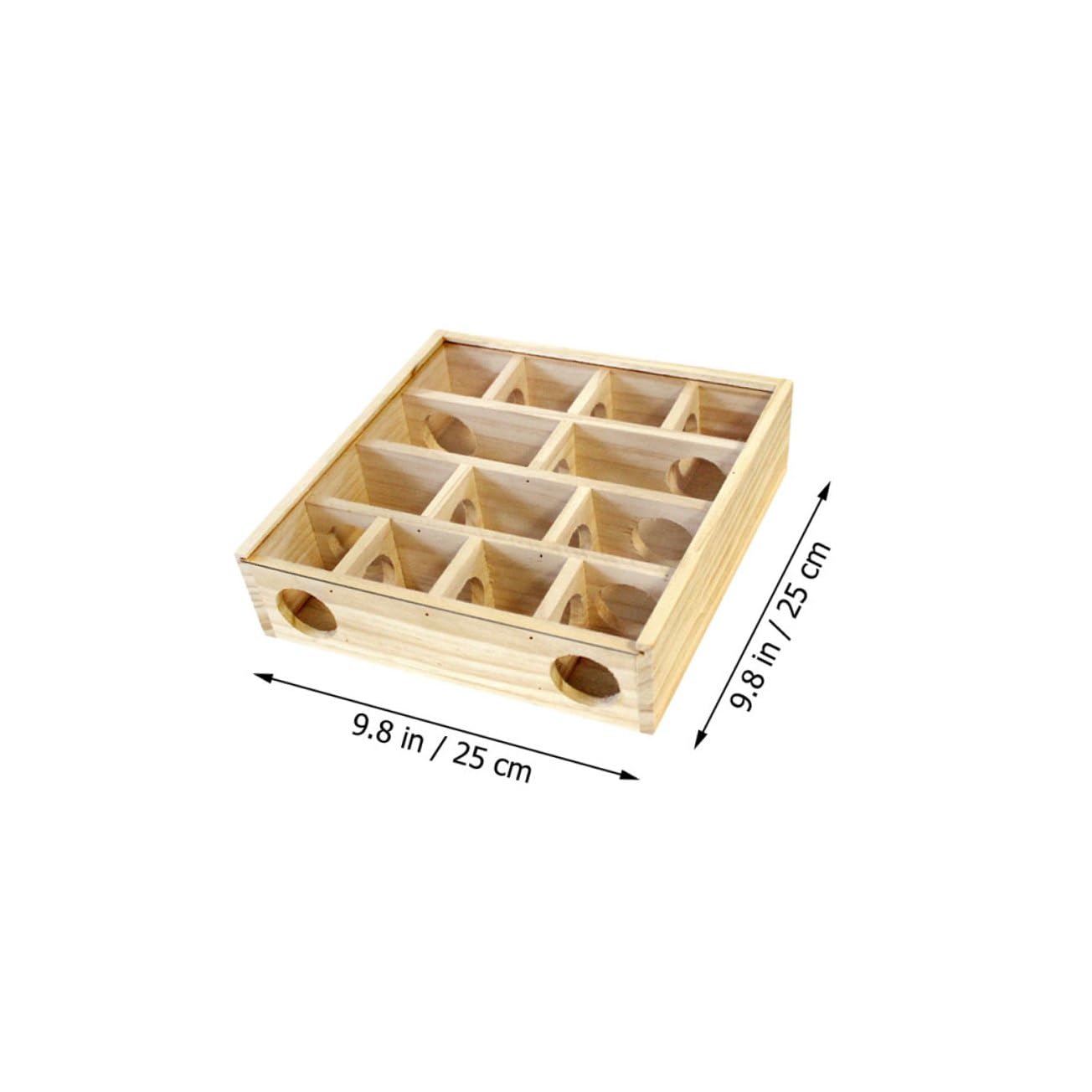 Artibetter Holz Hamsterlabyrinth Mausspielzeug Mehrgitter Haustierzubehör Labyrinthspiel Kleine Haustiere Hamster Chinchillas Rennmäuse
