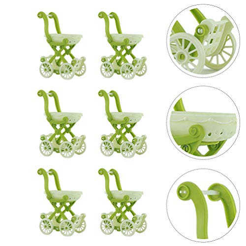 ARTIBETTER Carrinho de compras para meninas com 6 peças de mini supermercado, carrinho de compras, u