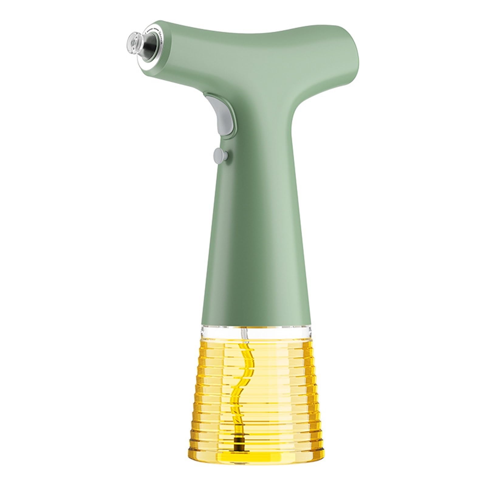 NGTFDCP Oil Dispenser, Electric Oil Sprayer Bottle Dispenser Soy Sauce Vinegar Storage for Air Fryer, Salad(PTE Green)
