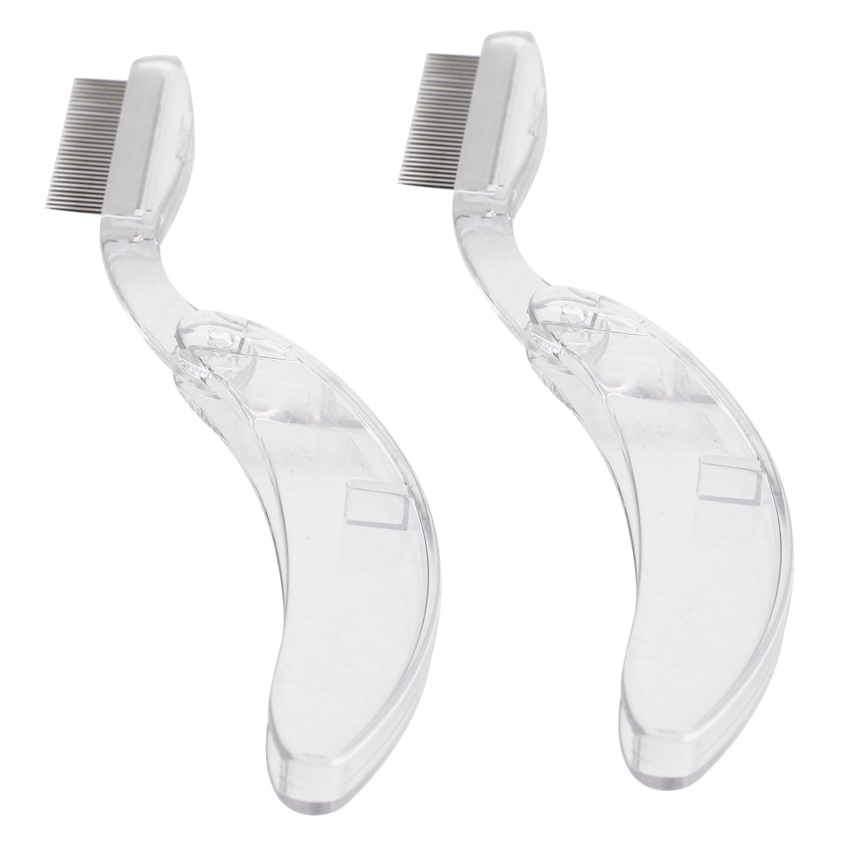 NOLITOY Eyebrow and Lash Comb Makeup Tool Dense Lash Separator Stainless Steel Brush Applicator