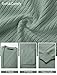 MEROKEETY Women's 2025 Open Front Chunky Cardigans Lantern Long Sleeve Oversized Knit Outwear with Pocket, Sage, XL