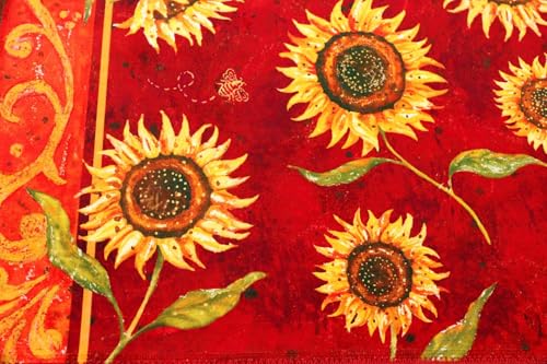 Tapete Decorativo Provencal Sunflowers 22x32 in miniatura 4