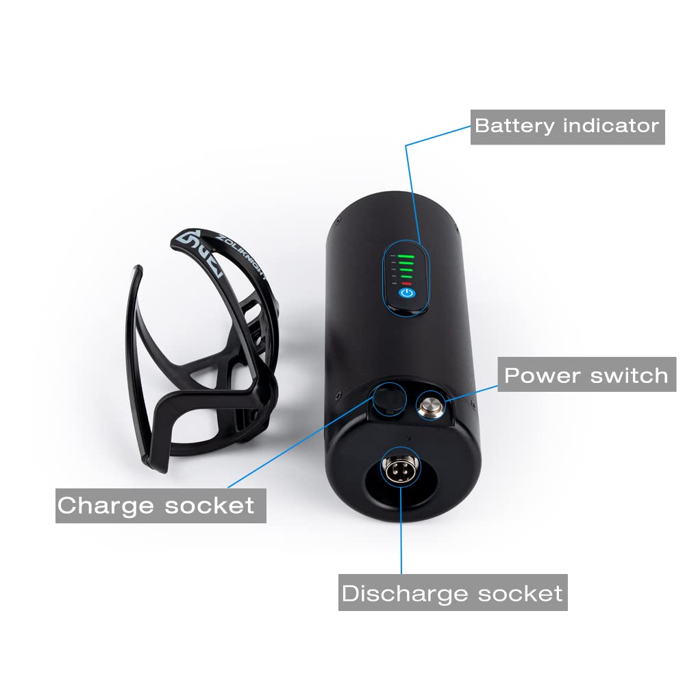 Mini Bottle Battery - Batteria bici elettrica 36V per 500W 350W 250W 200W 150W Ebike - Pacco batteria agli ioni di litio per Ebike Kit di conversione di ricambio