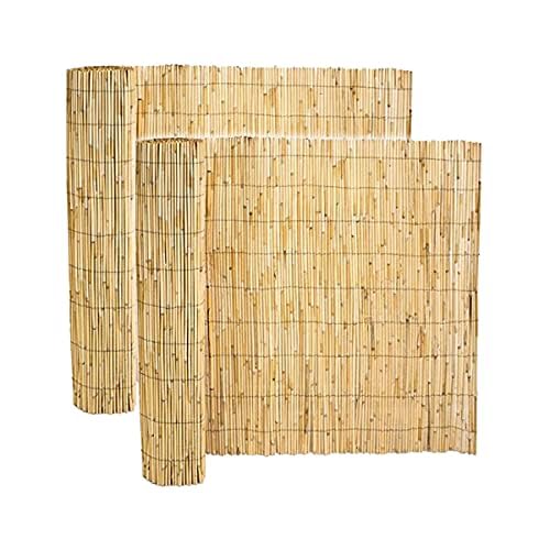 Lot de 2 canisse en Bambou brise vue, clôture de jardin décorative extérieur pour jardin et terrasse,couverture de protection contre le vent et le soleil -...