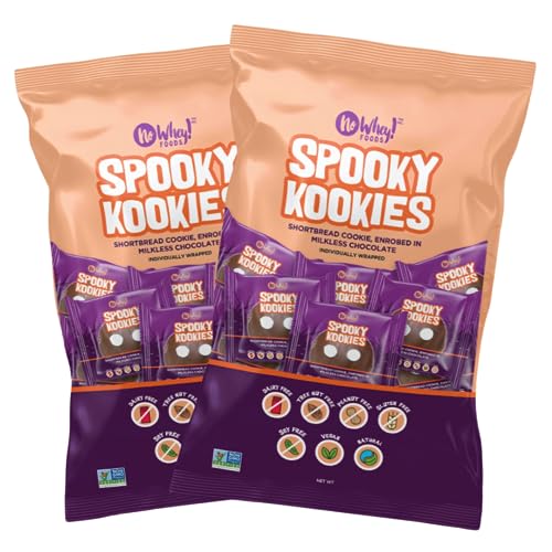 Spooky Kookies (2 Pack) | Allergy Friendly, Vegan Chocolate Hallo...