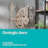 Zoom IMG-2 ugears aero clock 3d puzzle