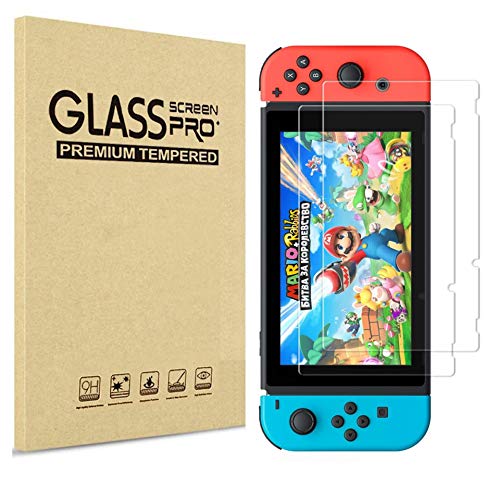 Protector de pantalla para Nintendo Switch (2 unidades) Cristal