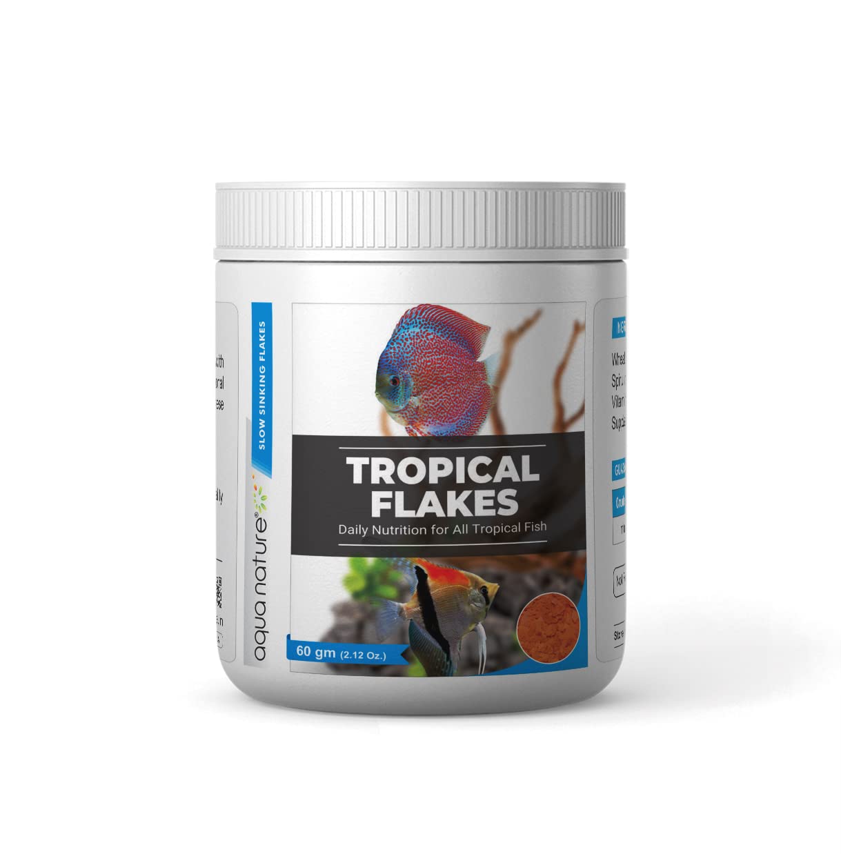 AquaNature Tropical Flakes Color- Enhancing Daily Nutrition for All Tropical Fish (60g) (B0BB3DXCC5) Amazon Price History, Amazon Price Tracker