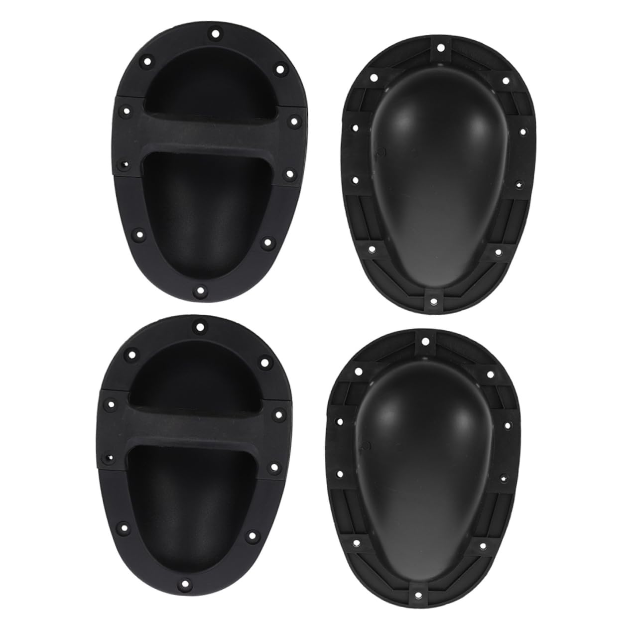 DOITOOL Abs Speaker Handle 4pcs Replacement Handles for Vintage Amplifier Easy to Carry