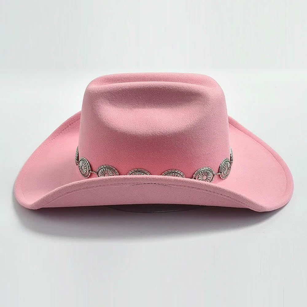 JCVBN Cappello da cowboy occidentale per foto da donna cappelli da cowgirl jazz cappelli da festa cappello da uomo