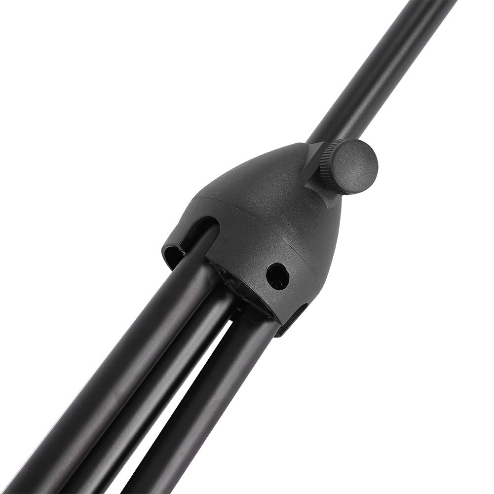 Sxhlseller Trípode de Teléfono Ajustable con Luz LED para Vídeo de Espectáculos en Vivo |El Soporte Giratorio de 360° Admite un Ancho de Teléfono de 6 a 10 Cm y 3 Modos de Iluminación para Fotografía