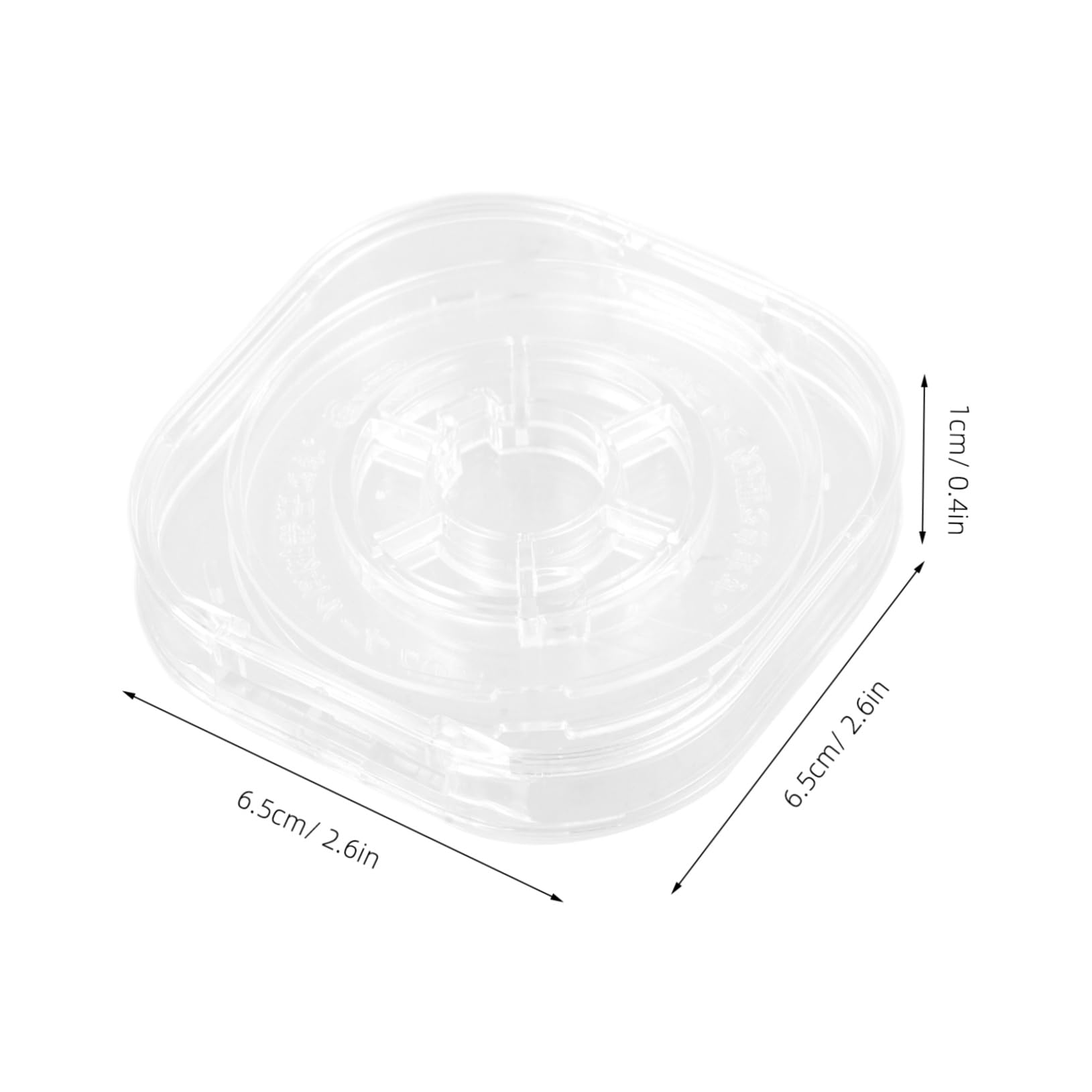 BESPORTBLE 5pcs Fishing Line Reel Standing Rice Guitar Tuner Electric Switch Funnel Dryer Vent Cleaning Kit Padded Stick Bill Holder Pouches Dispenser Tote Seat Transparent Plastic