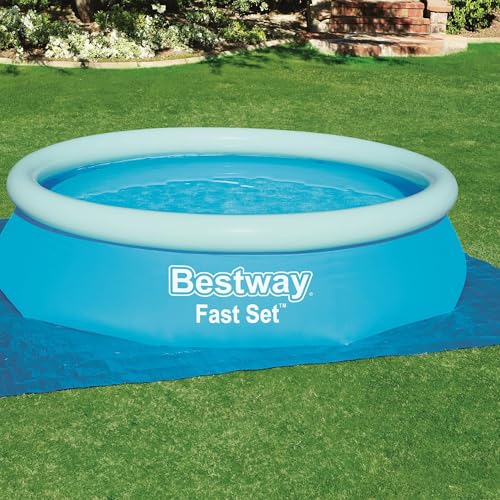 Bestway PE- Bodenplane 335 x 335 cm, blau, quadratisch
