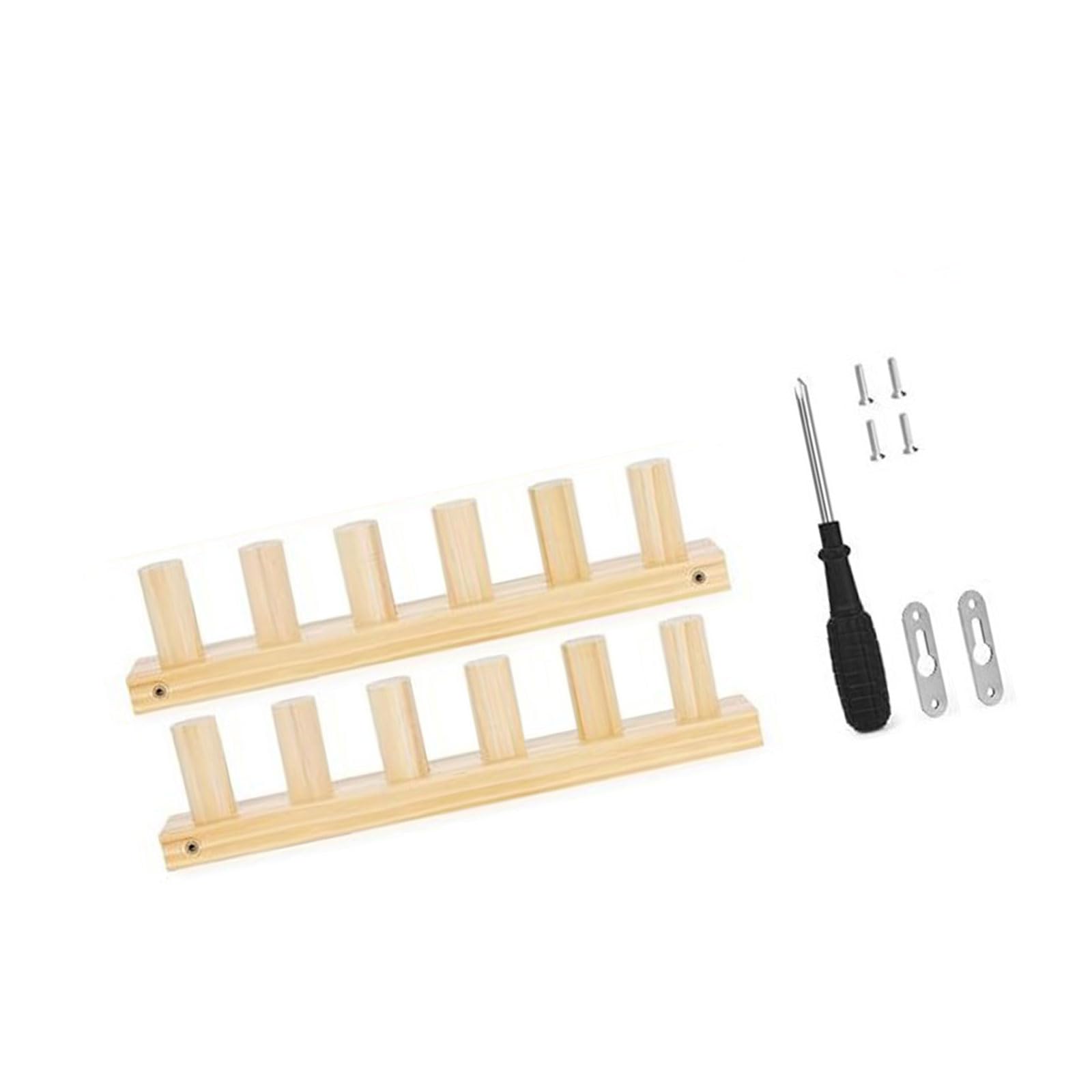 HDOYTXXM Multifunctional Wooden Knitting Tool Easy Assembly for Weaving Crocheting Knitting Blankets Sweaters Shawls Towels Hat Sweater Tool
