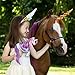 Breyer Horses Color Changing Bath Toy | Luna The Unicorn | Purple / Pink / White with Surprise Blue Color | 8.5