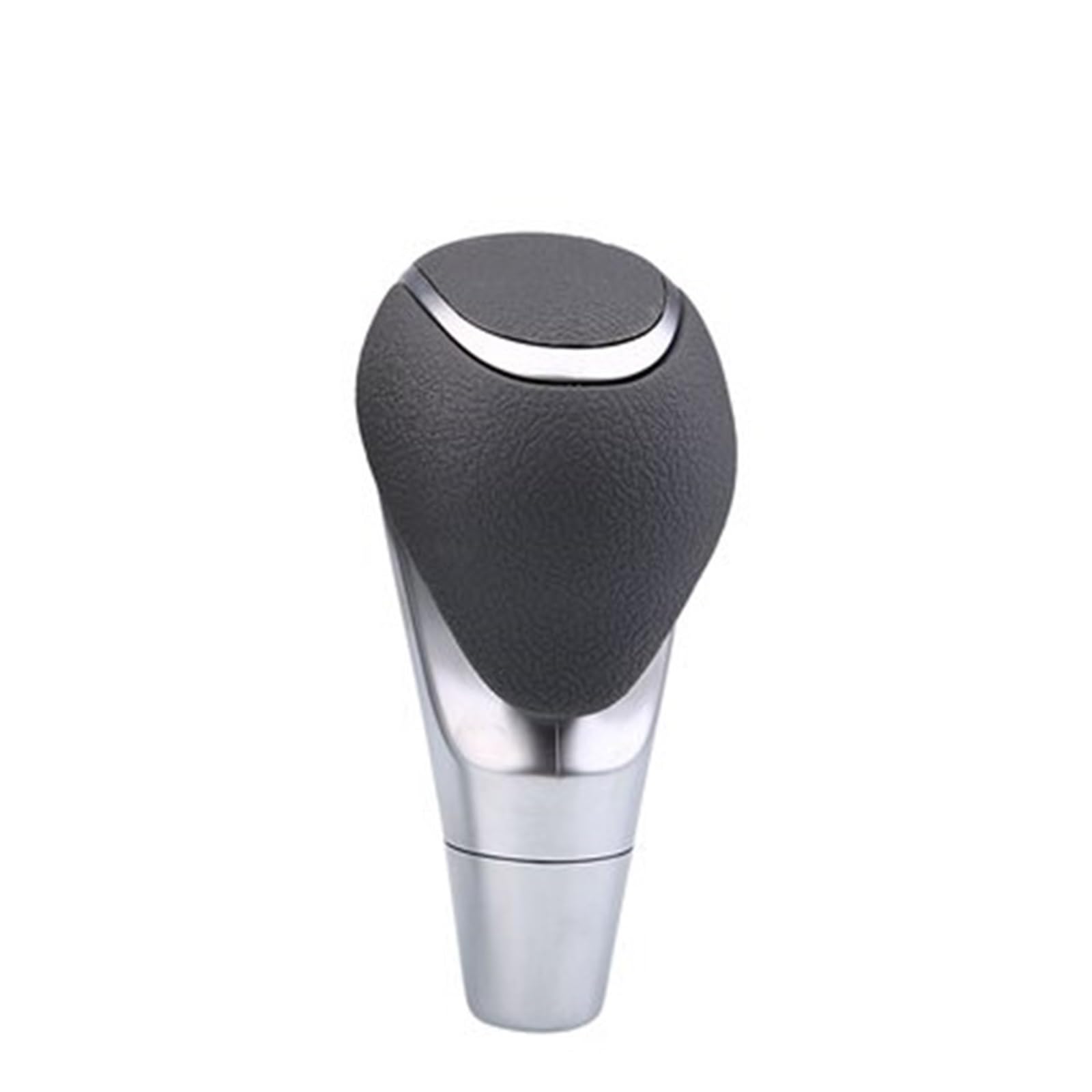 Wylwsha Black Gray Shift Gear Knob Cover For Peugeot 106 206 306 406 107 207 307 407 301 308 2008 3008 Automatic Gear Shift Shifter Knob(Black Gray)