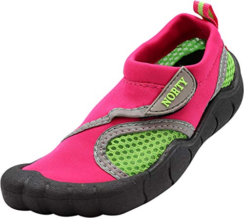Image of NORTY Water Shoes for Boys and Girls - Swim Socks for Beach, Boat, and Pool - Skeletoe Barefoot Design - Cruise Ship Essentials for Kids - Hiking and Camping Footwear