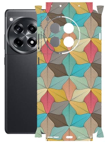 Image of AtOdds - Full Body Back Screen Guard Protector Film - Lamination Wrap Skin Sticker Compatible with ONEPLUS 12R (5G) | Scratchproof Matte Finish (Autumn)