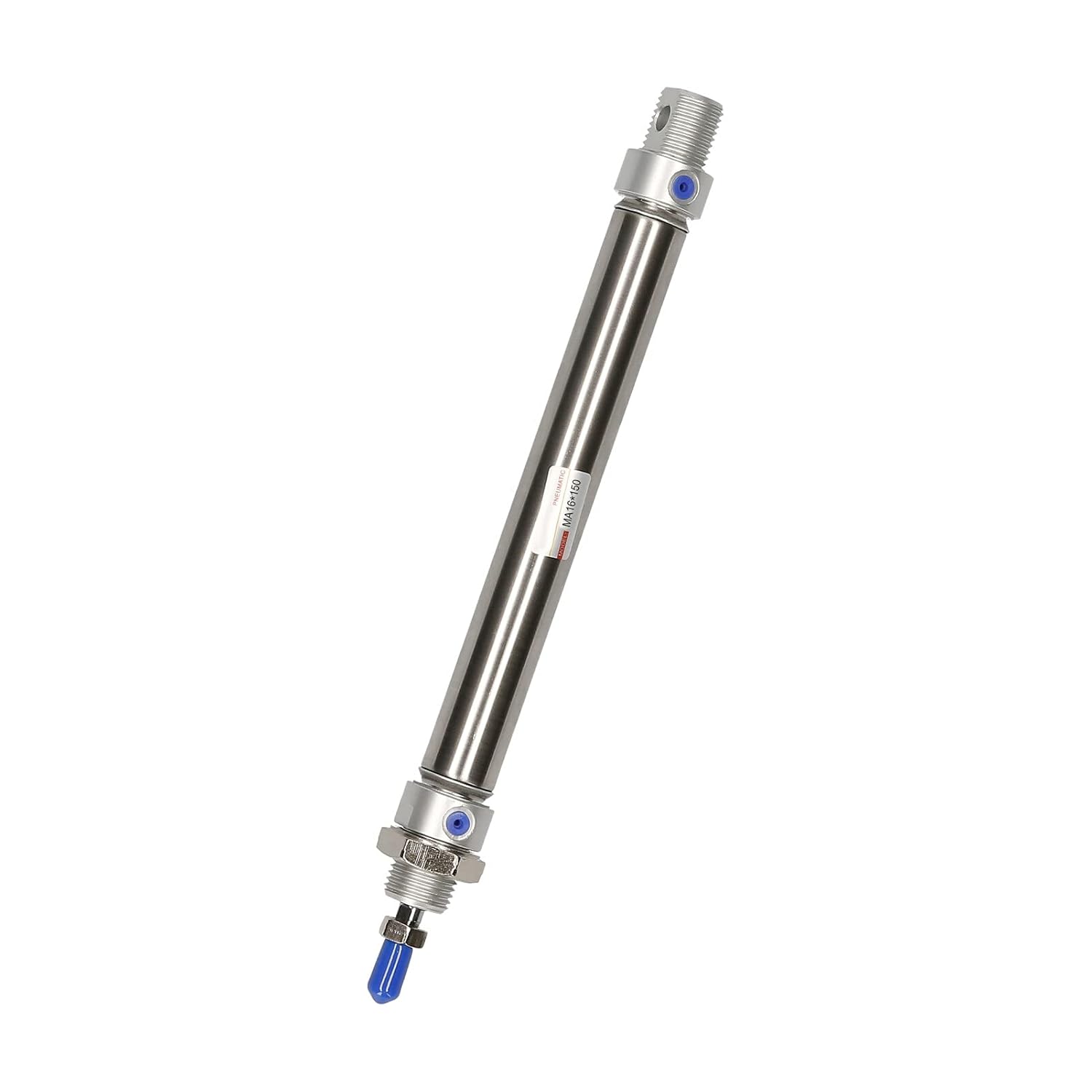 Mini Pneumatic Air Cylinder 16mm Bore 150mm Stroke Stainless Steel