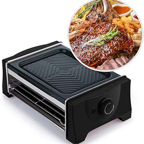 Elektro-Grill, Gesundheit Grillpfanne Familie Grill Tragbarer Grill, Maschine Smokeless Grillrost Einstellbare Temperatur