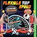 AGM MASTECH High Speed Series Dual Track Set, 8.4m Electric Track with 4 Vehicles Official Licensed Slot car Racing, Comes with 2 Hand Controls and Track Parts and a Lap Counter.