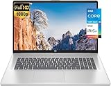 HP 17.3 Inch FHD Laptop for Business and Office, Intel Core i5 1335U Processor (10-Core, Up to 4.6GHz), 32GB RAM, 1TB SSD, Intel Iris Xe Graphics, Wi-Fi 6, Backlit Keyboard, Windows 11 Home