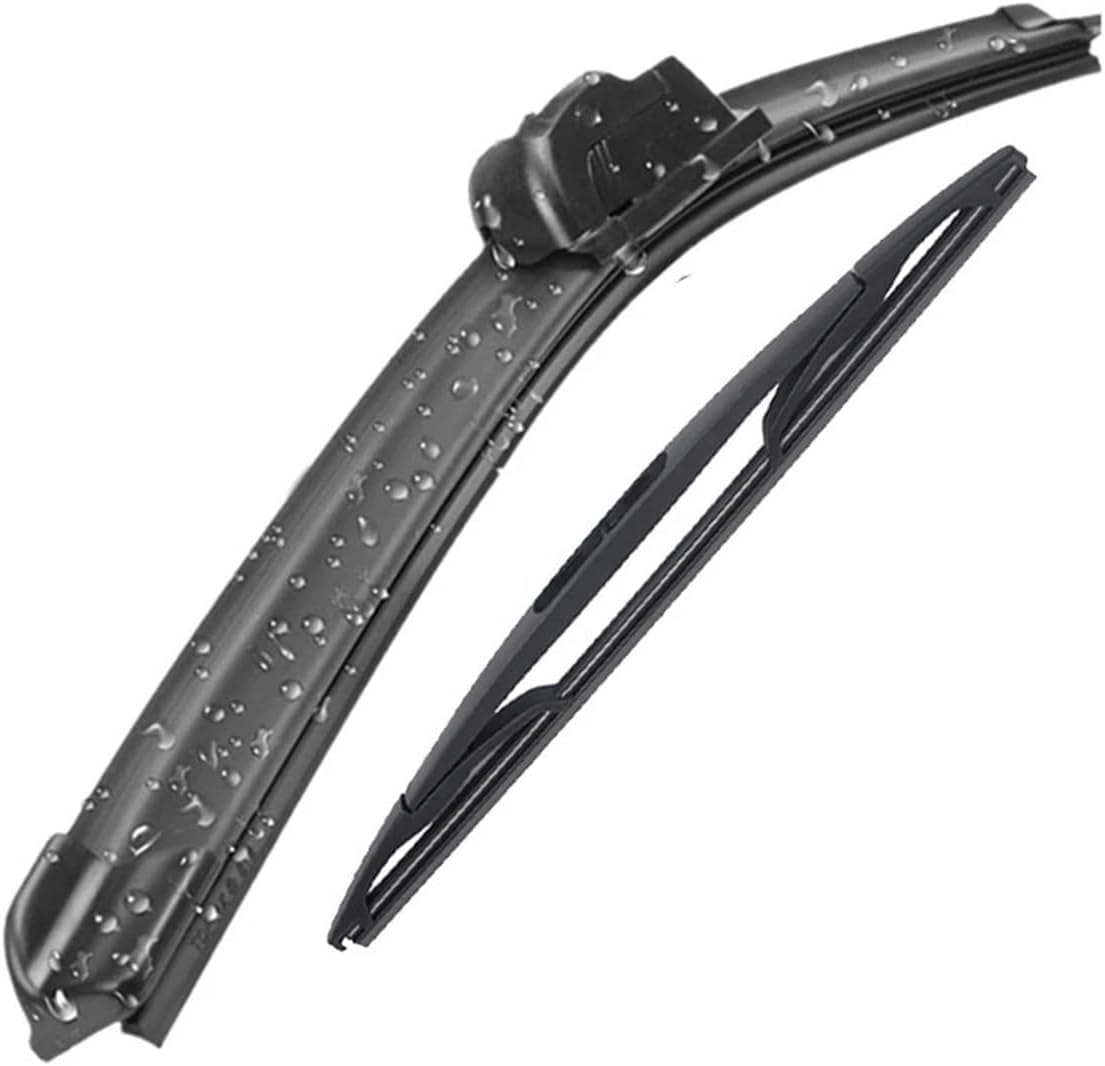 MadongJ Windshield Windscreen Wiper Blades for C1 MK1 2005-2014, Replacement Blades All-Weather Performance Streak-Free Windshield Wipers