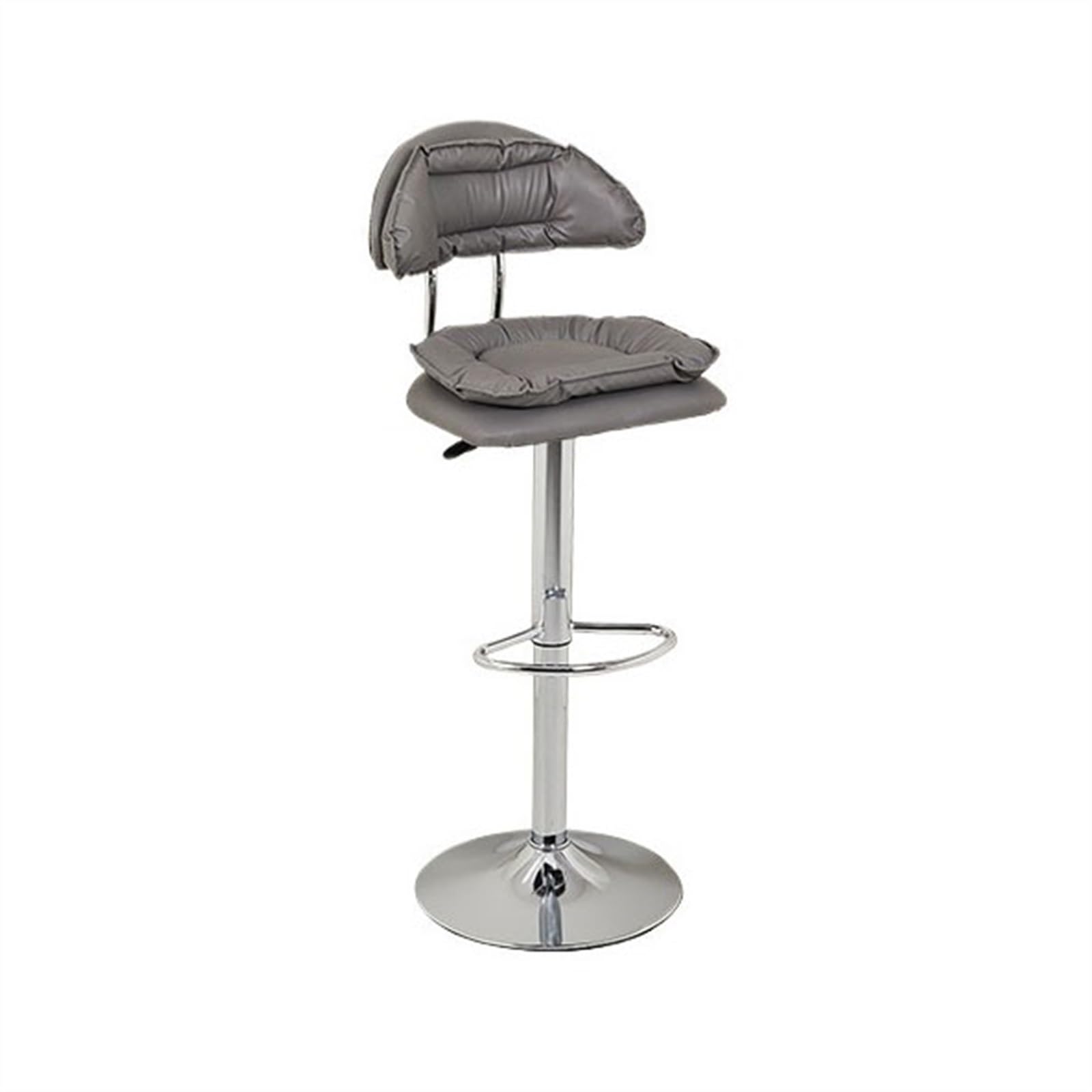 Eines D Home Bar Furniture Light Luxury Backrest Househol High Chair Modern Creative Soft Package Lift Bar Chair Simple Rotatable Chair Counter Barstool(D)