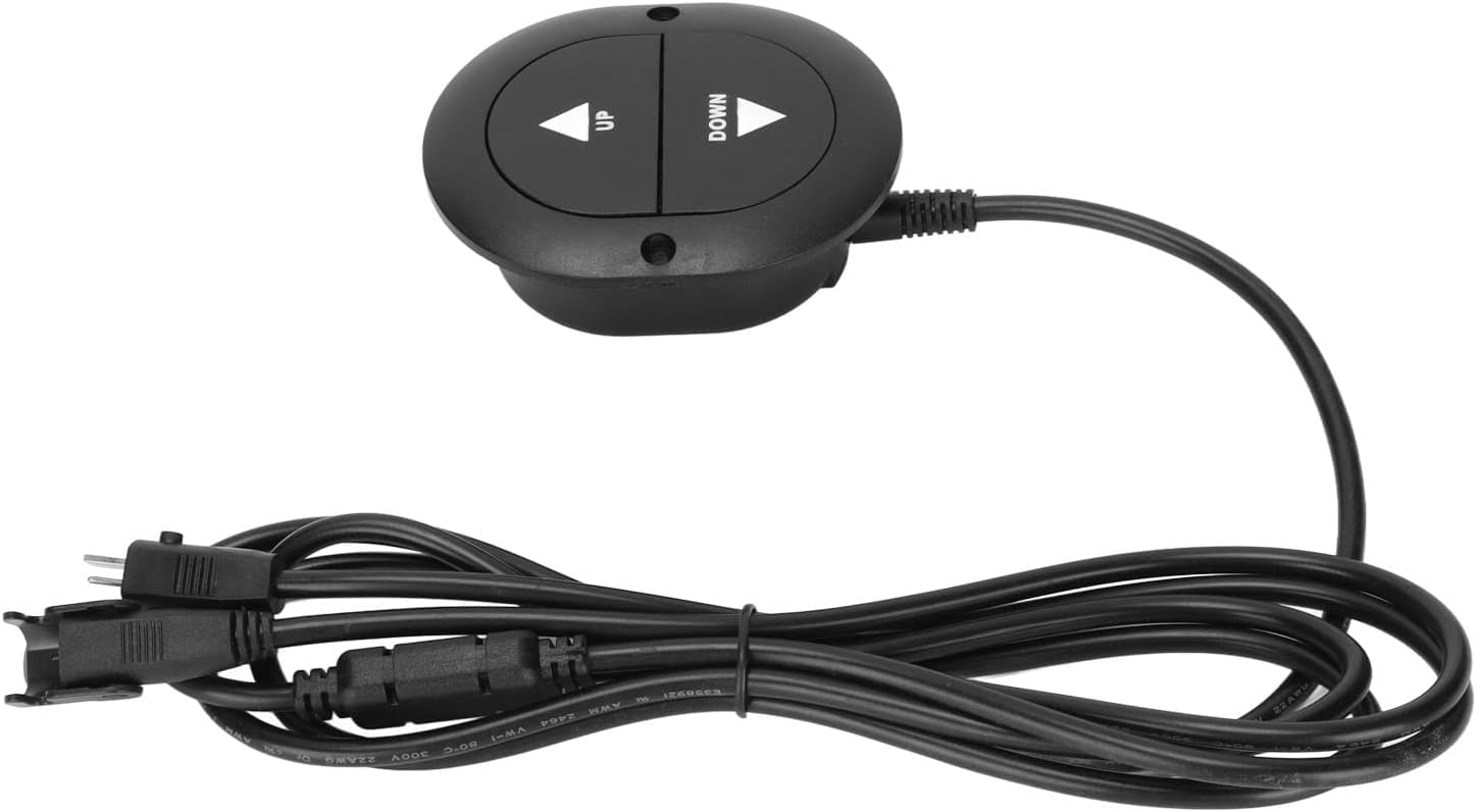 Télécommande Fauteuil électrique, Inclinable et Releveur avec 2 Boutons pour Lit Massage et Relaxation, 12-32V