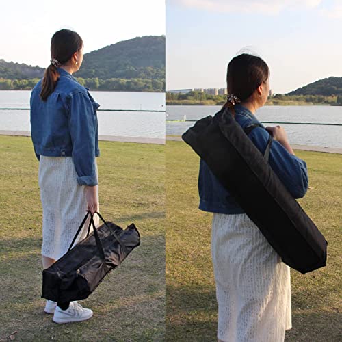 Zjsf Travel Picnic Table Portable Folding Camping Table For Outdoor Indoor Use Roll Up Wooden Bbq And Hiking With Carry Bag Patio,Beach,Garden,Patio,Travel, 47"D X 23"W X 17"H #TOP5