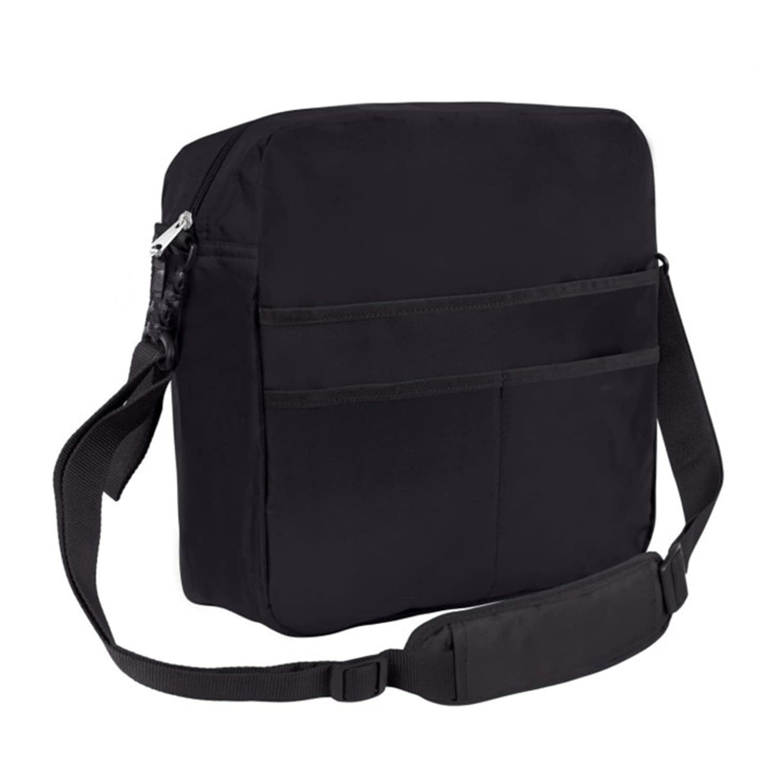 Mochila para Silla de Ruedas con portavasos, Scooters de Movilidad, Organizador de Almacenamiento de Viaje para Personas Mayores, cestas para Caminantes, Scooters, andadores, Negro