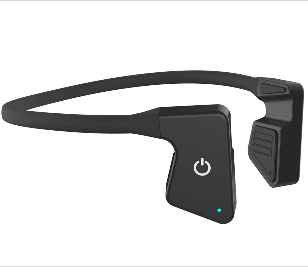 LaJao Bone Conduction Headphones Open Ear Earphone with Touch Control Wireless Bluetooth Running Headset Noise Cancelling Stereo Earphone for Hiking Cycling Driving Gym Jogging Outdoor Activities