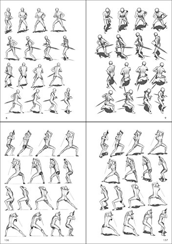 Allpose Book 16 Sword Guy Poses B For Comic Cartoon Manga Anime Illustration Human Body Pose Drawing Techniques Allpose Book Drawing Pose Resource 24 Books Series Buy Online In El Salvador Missing Category Value Products