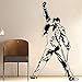 Rétro Freddie Mercury Reine Sticker Mural Musique Rock Vinyle Autocollant Decal Chambre Salon Fond Autocollant A7 57X93 cm