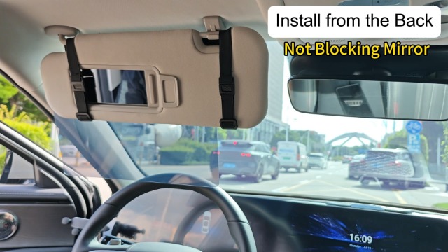 Polarized Sun Visor Extender – Extra Zonneklep Met Zijscherm – Voor Helder Zicht En UV-bescherming In De Auto